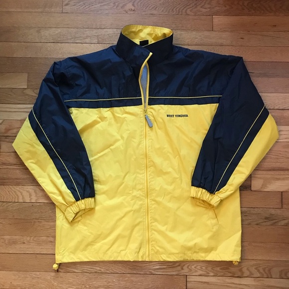 West Virginia Pullover Rain Jacket Mens - size M - Picture 1 of 9